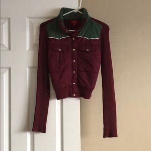 Mossimo vest sweater style jacket